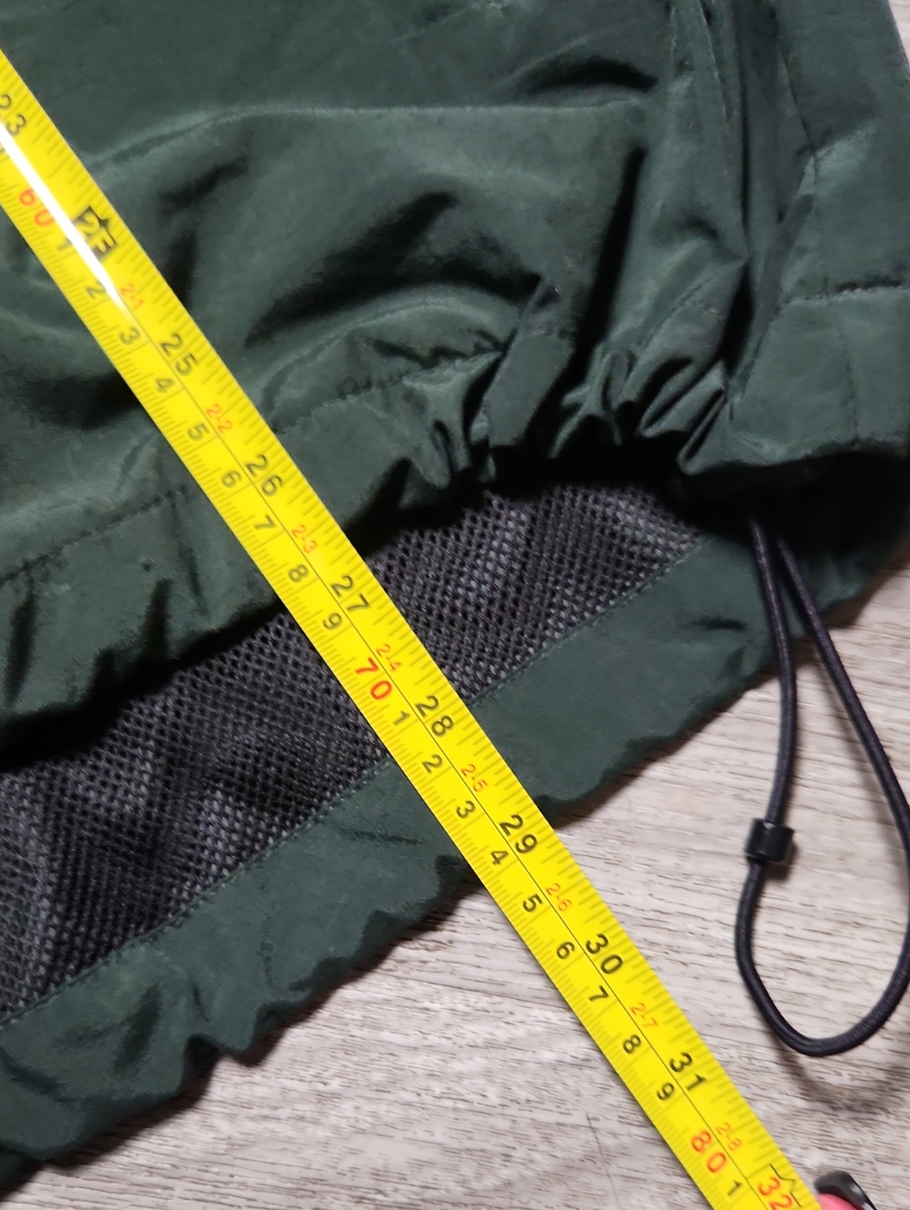 Rare VINTAGE Polo by Ralph Lauren Forest Green Zip-Up Windbreaker Medium - Picture 10 of 10